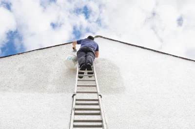 Peinture extérieure à Kerfourn — façades et ravalement